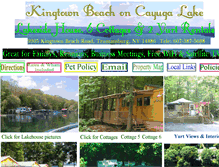 Tablet Screenshot of kingtownbeach.com
